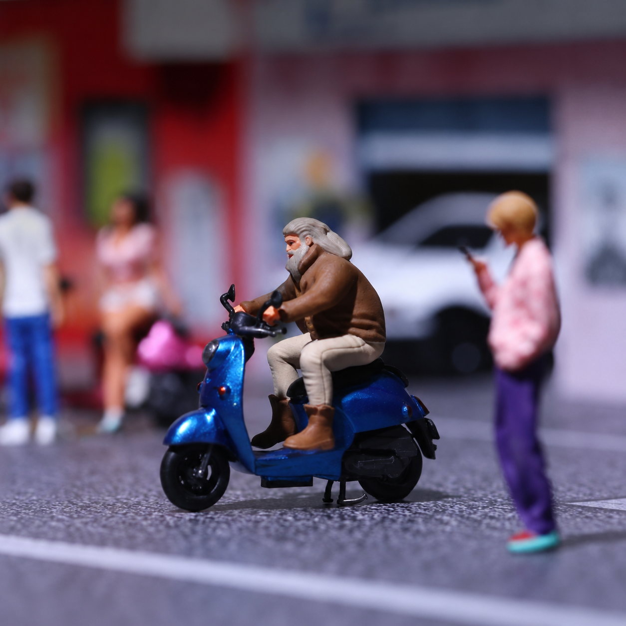 Retro Bearded Rider