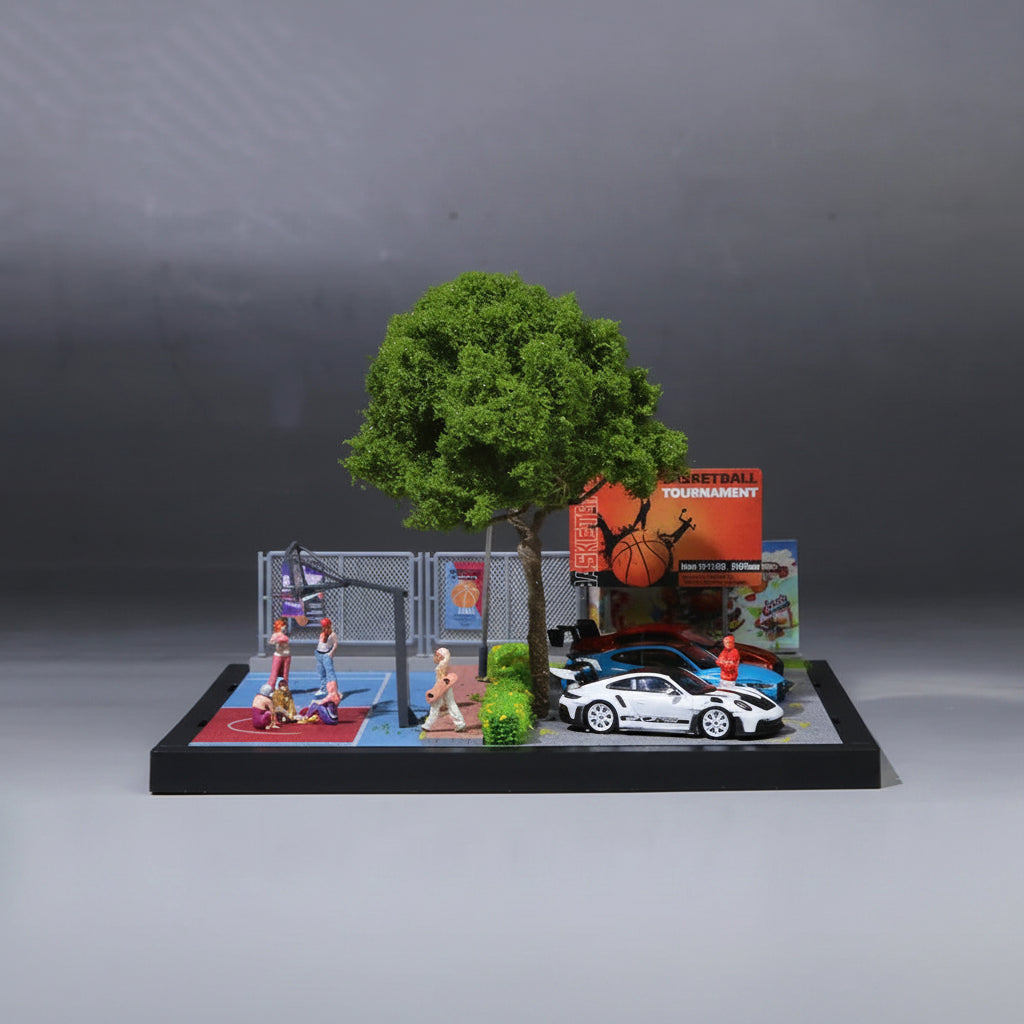 Basketball Street Scene