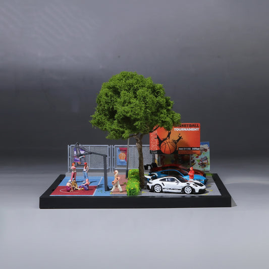 Basketball Street Scene