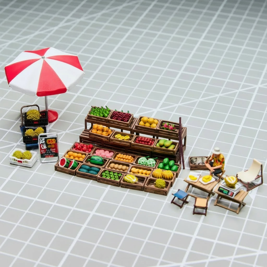 Morning Market Fruit Stand Set