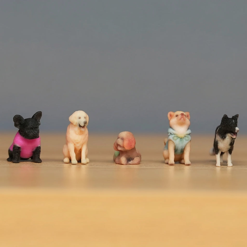 Tiny Companion Dog Figure Set