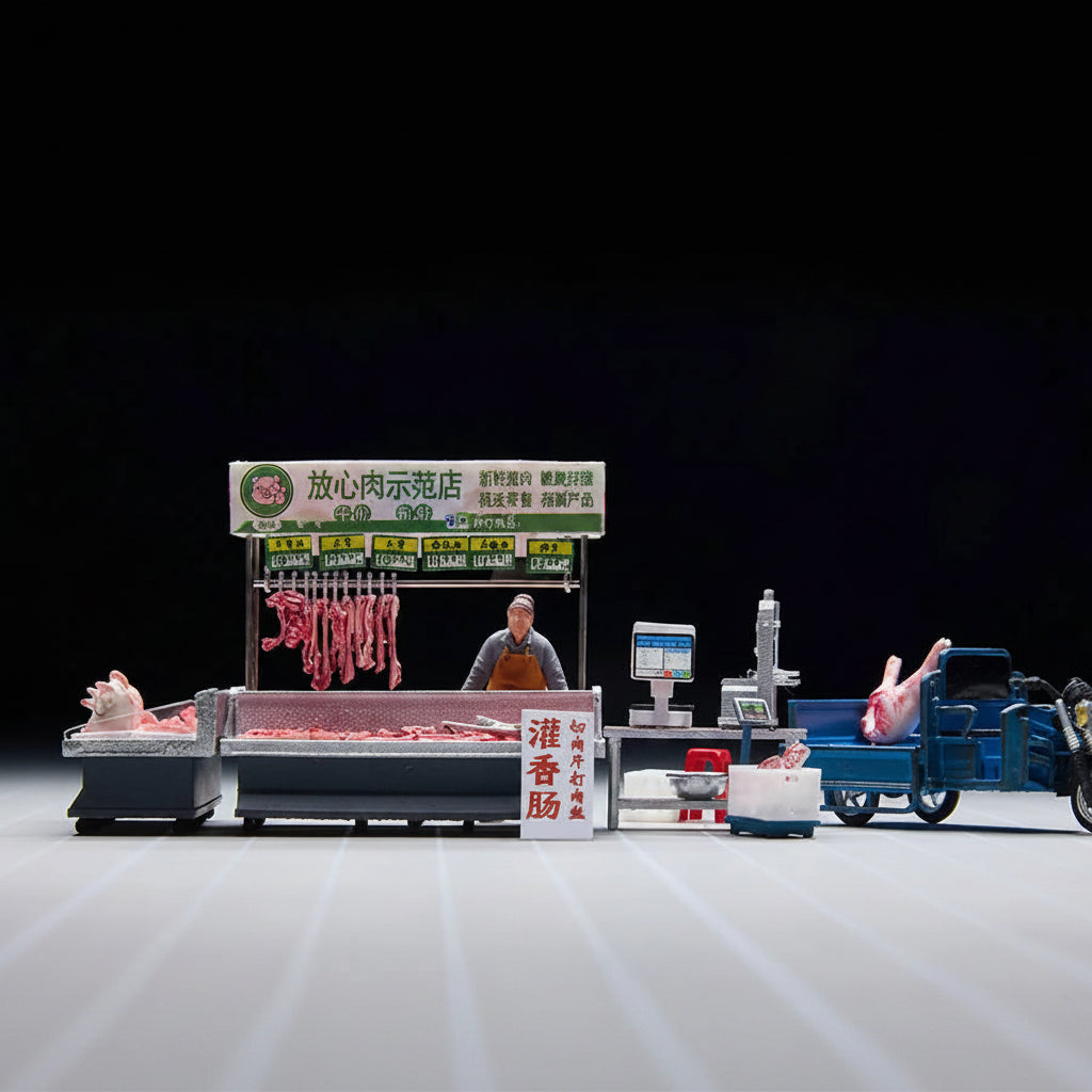 Morning Market Pork Stall