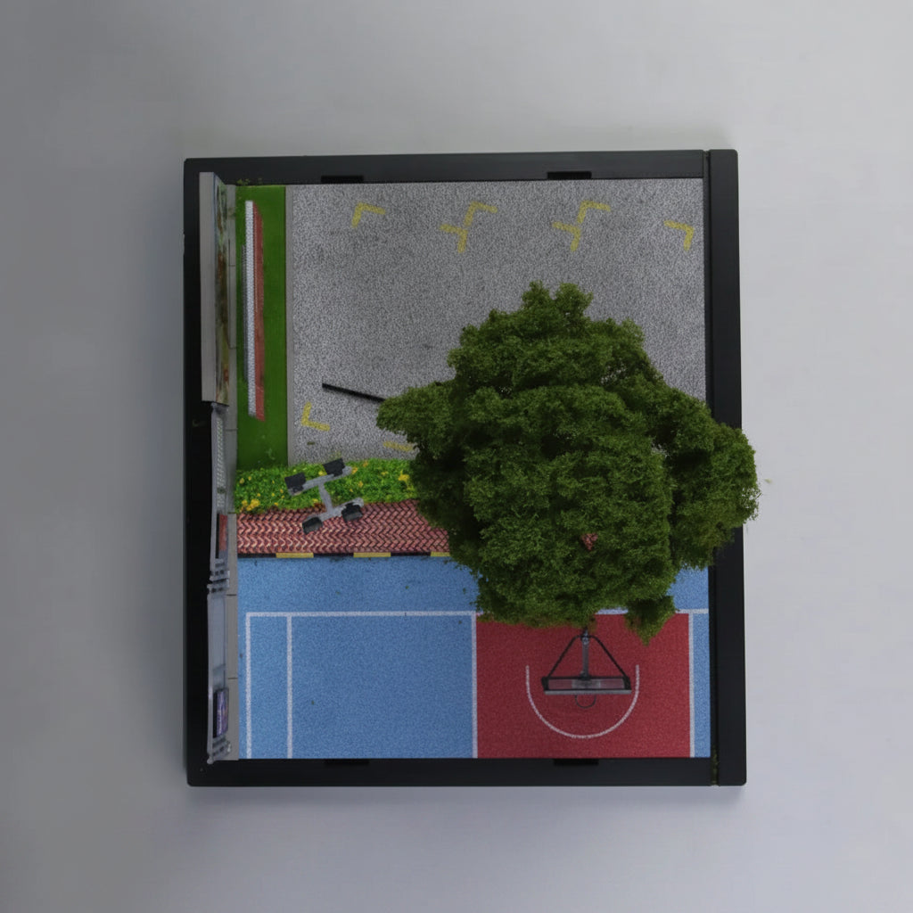 Basketball Street Scene