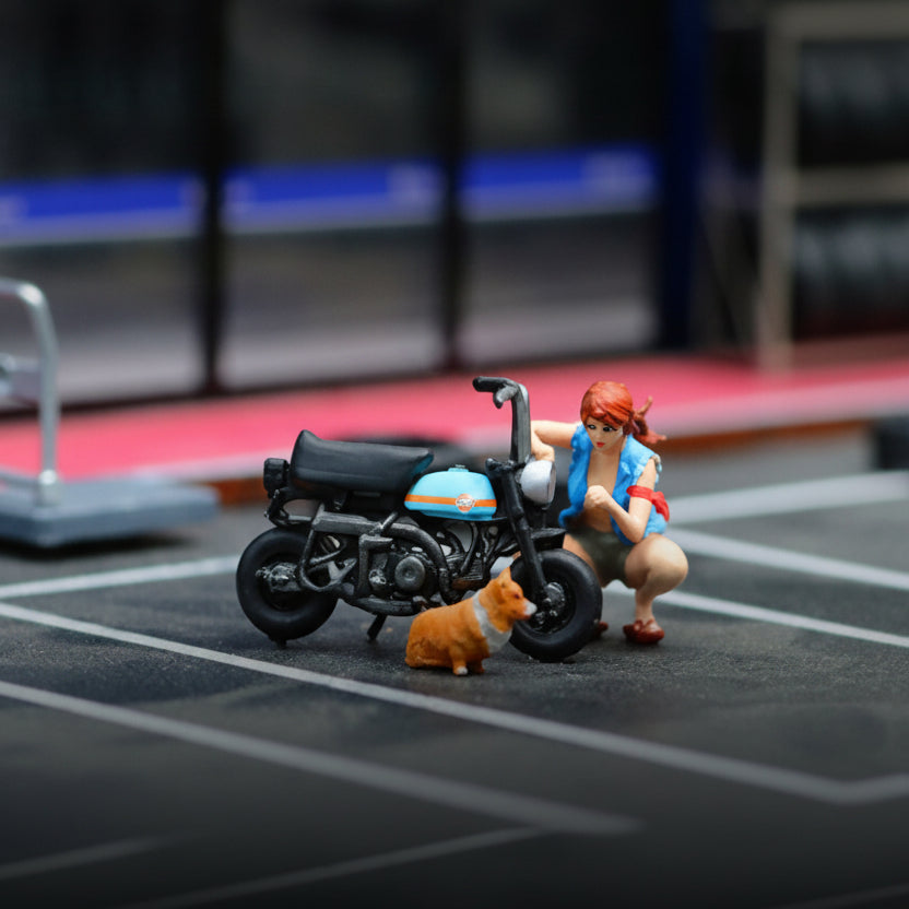 The Mechanic & Her Corgi Set